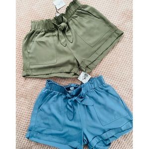 Self-Tie Waist Shorts (bundle)